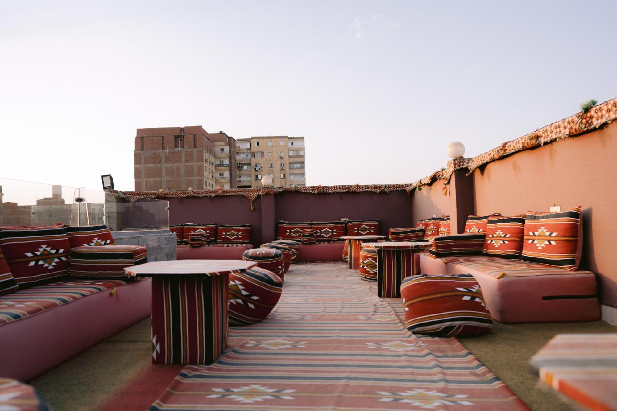 Tuya Pyramids Inn Kafret el-Gabal Exterior foto