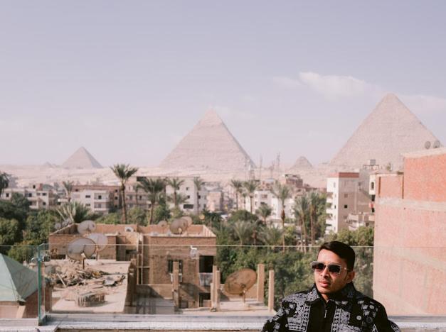 Tuya Pyramids Inn Kafret el-Gabal Exterior foto